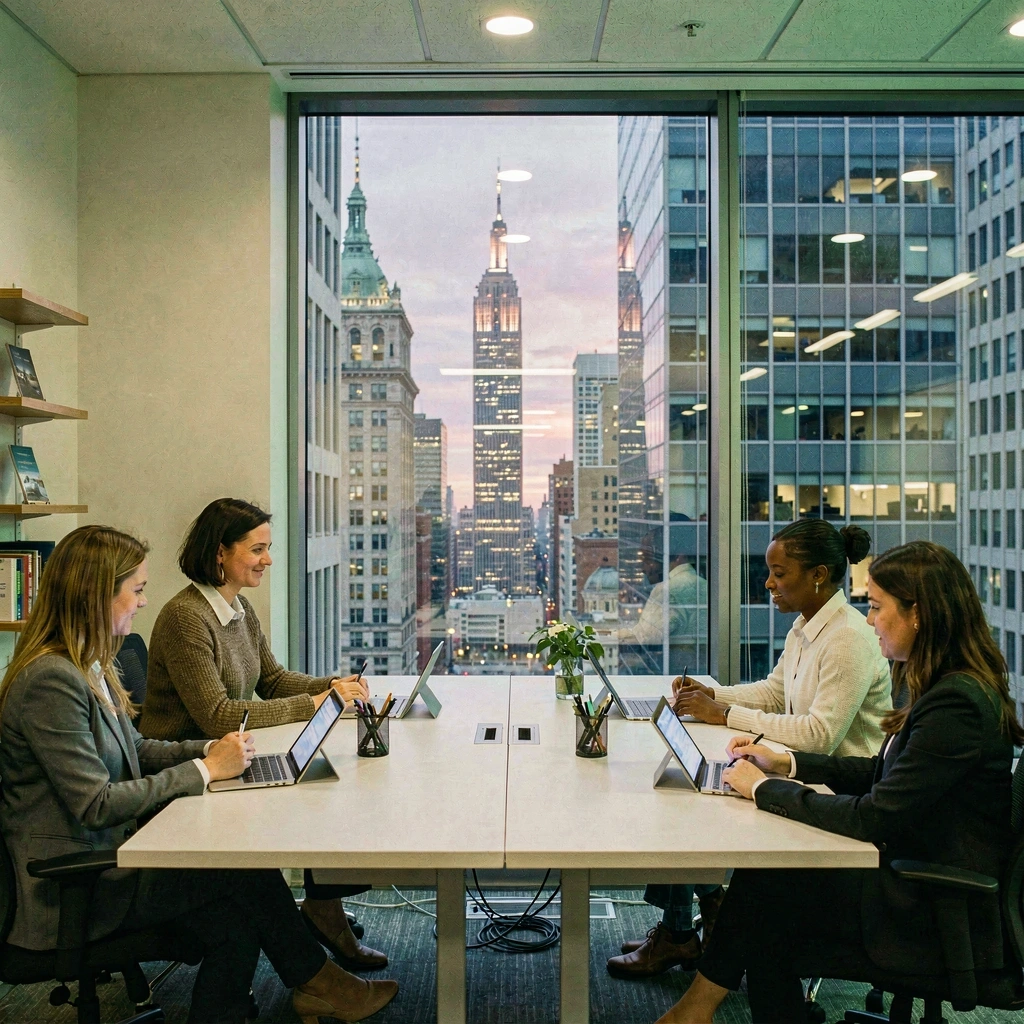 Manhattan office view